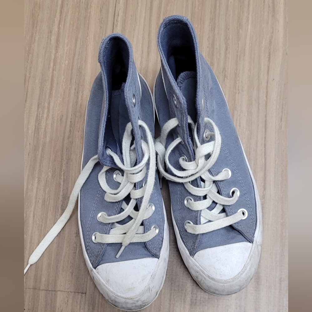 CONVERSE CTAS Lugged Hi Purple Lavender/White Platform Sneakers  Women Size 6